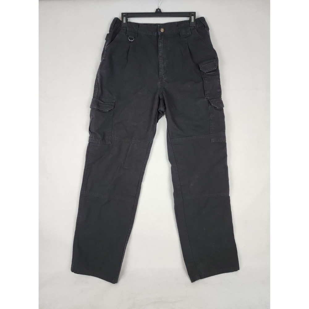 5.11 Tactical Series Cargo Pants Men 32x32 Style 74251 Black 100% Cotton Pockets